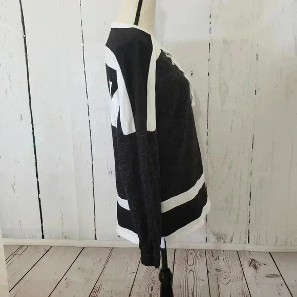 PINK Victoria's Secret Lace Front Sweatshirt - Picture 5 of 6